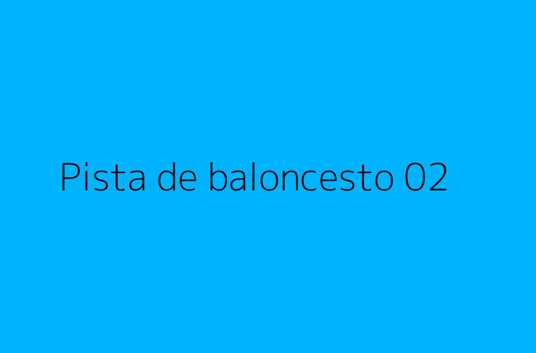 Pista de baloncesto 02